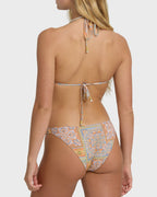 Take It Back Tropic Medium Bikini Bottom - Twilight Blue