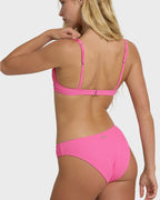 Sunrays Bondi Medium Bikini Bottom - Guava