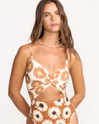 Fresh Daze Mika One-Piece Swimsuit - Sunburnt