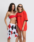 A.I. Diamonds Pro Boardshorts - True Red