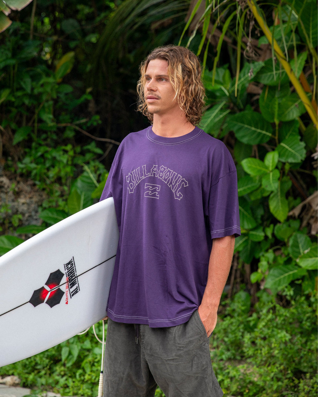 Dash OG Short Sleeve Knit T-Shirt - Purple Velvet