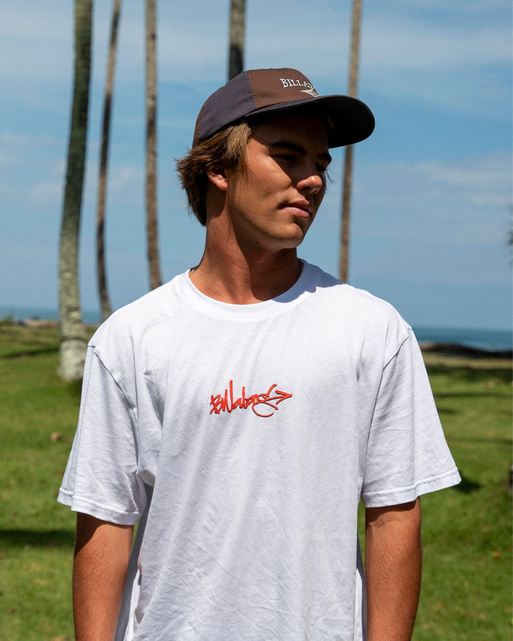 Occys Point Premium Short Sleeve Cotton T-Shirt - White