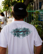 Biscus OG Short Sleeve Cotton T-Shirt - White