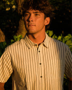 Vista Short Sleeve Woven Shirt - Off White