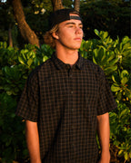 Vista Short Sleeve Woven Shirt - Phantom