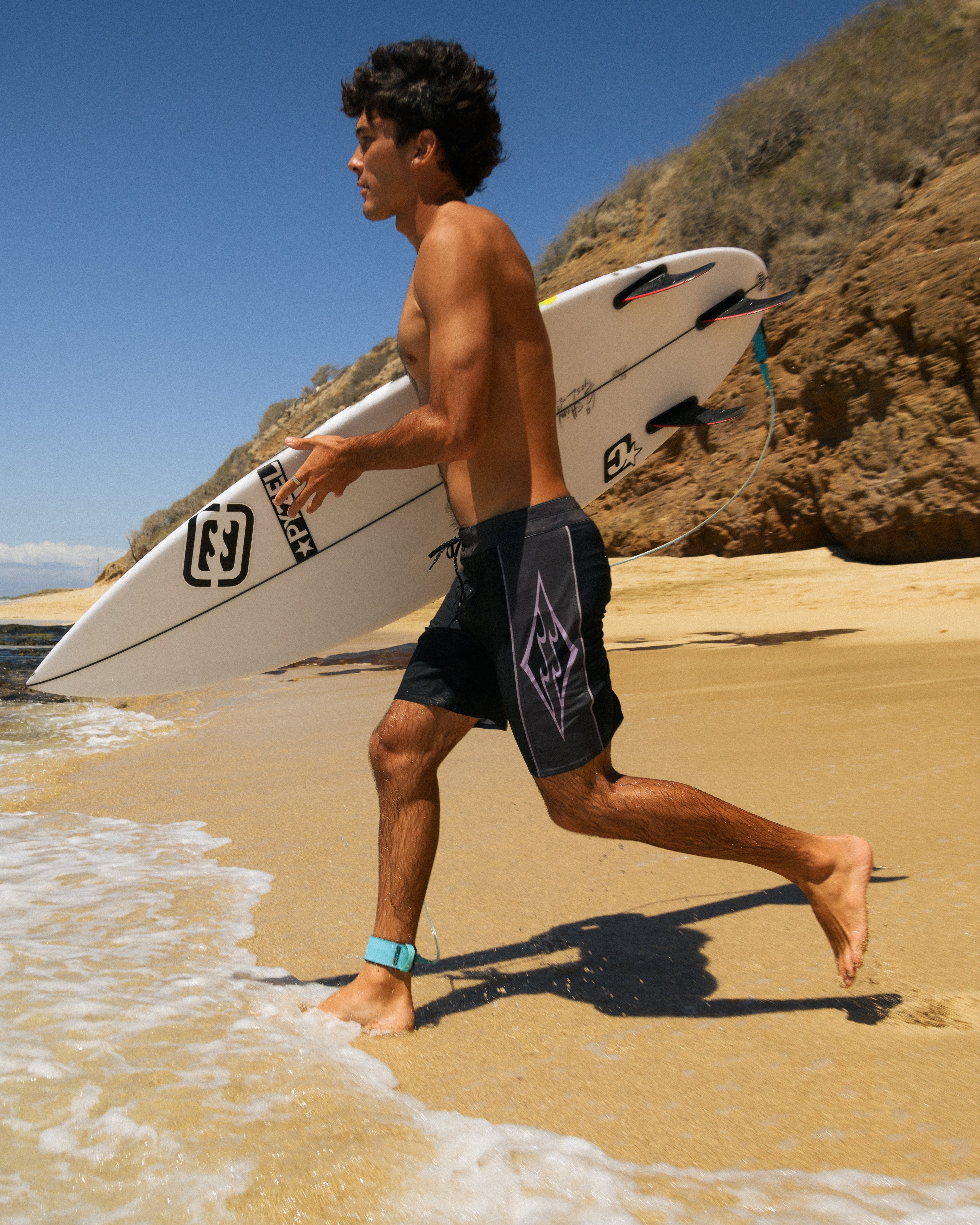 New Wave Pro 19 Boardshorts - Black