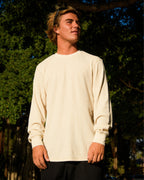 Essential Thermal Long Sleeve Knit Tee - Oatmeal