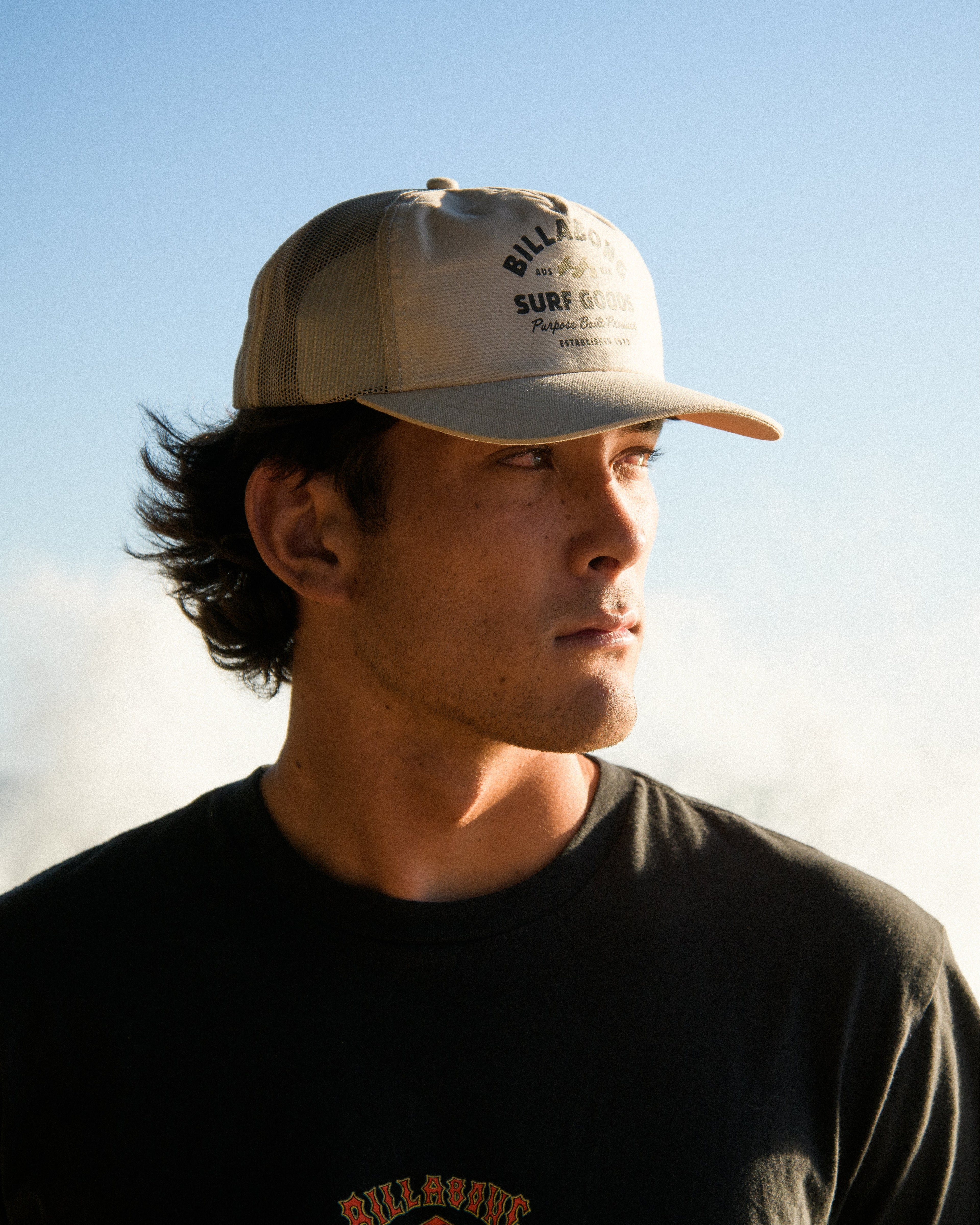Assembled Trucker Hat - Oatmeal