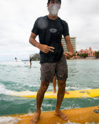 Good Times Lo Tide 17.5 Boardshorts - Slate Black
