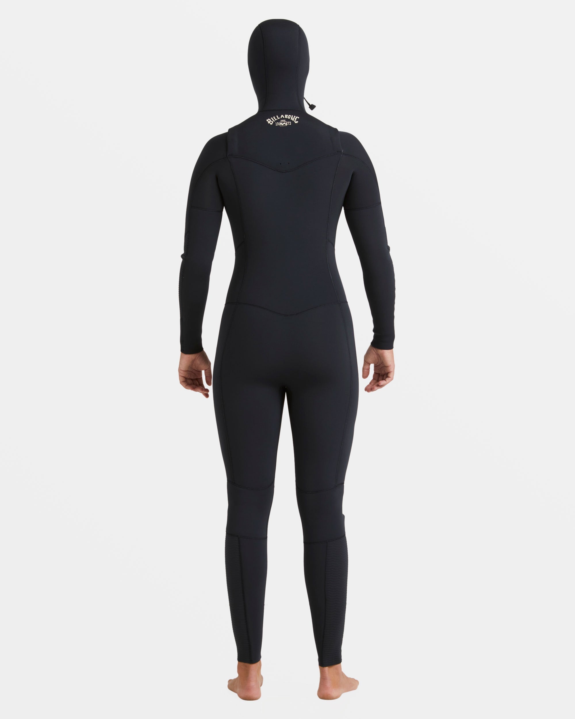 4/3mm Salty Dayz Natural Upcycler GBS Chest Zip Hooded Wetsuit - Black
