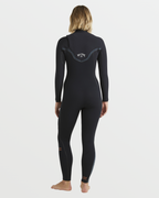 3/2mm Furnace Natural GBS Chest Zip Fullsuit - Black Tiki