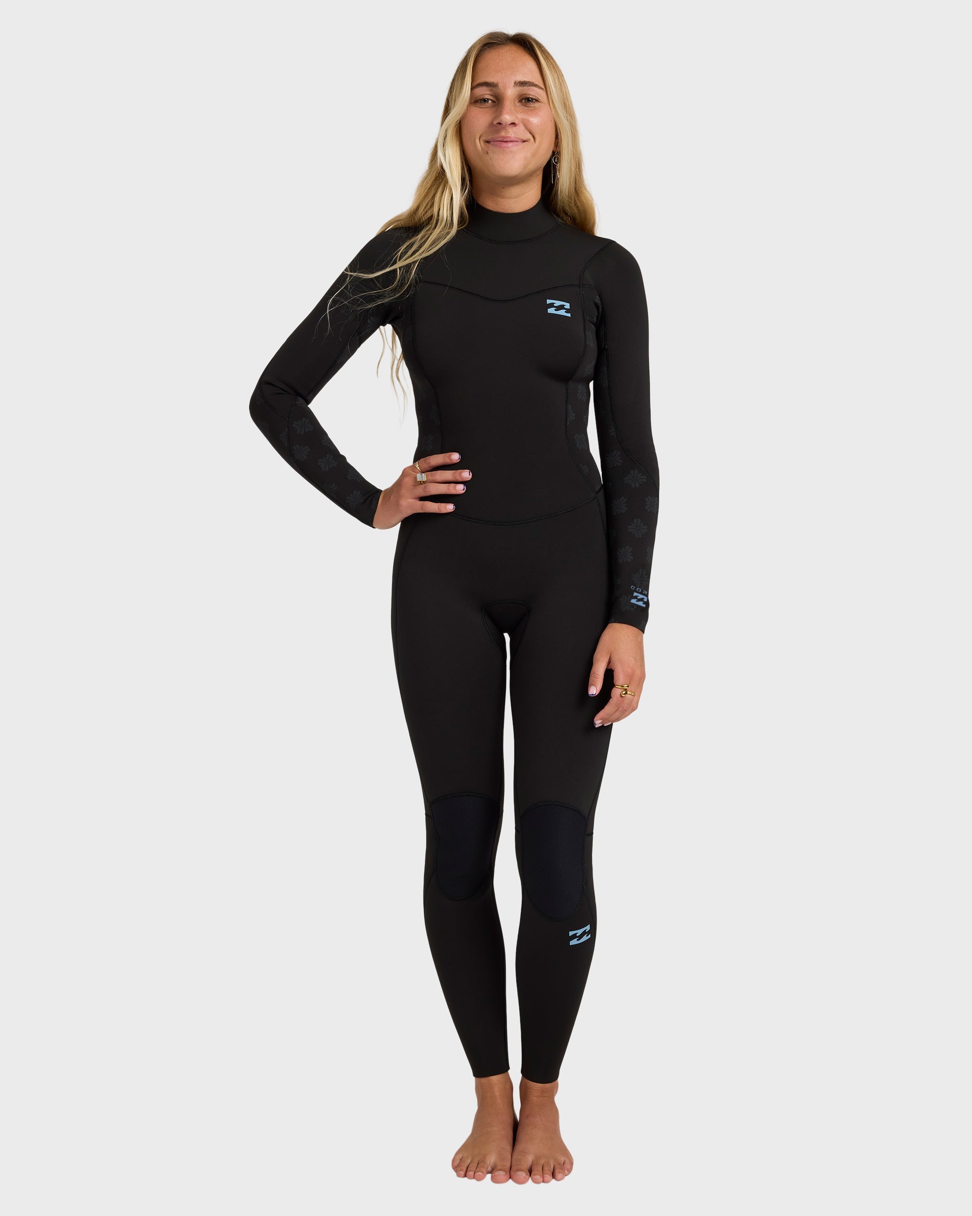 3/2mm Absolute Core GBS Back Zip Full Wetsuit - Black