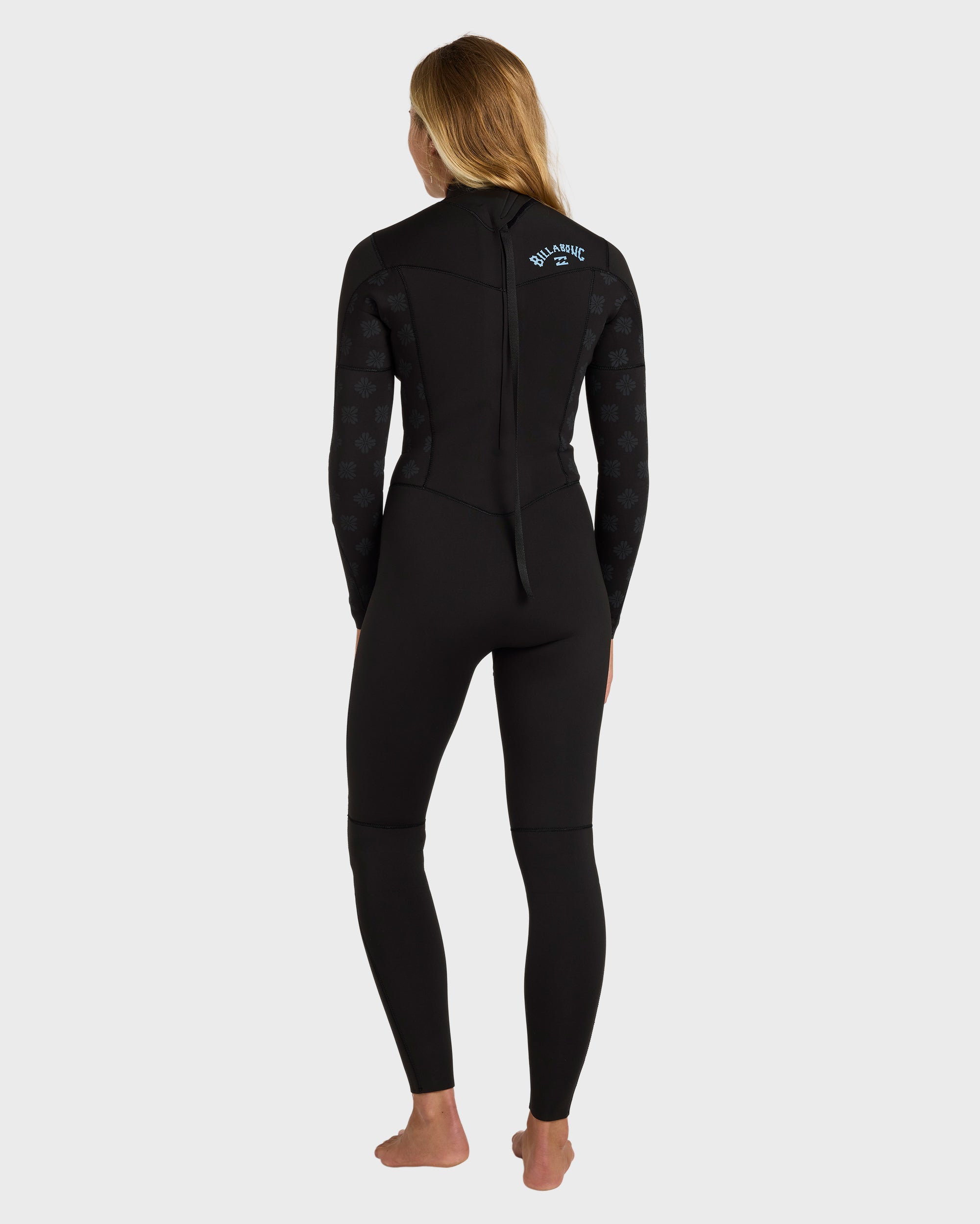 4/3mm Absolute Core Back Zip Full Wetsuit - Black