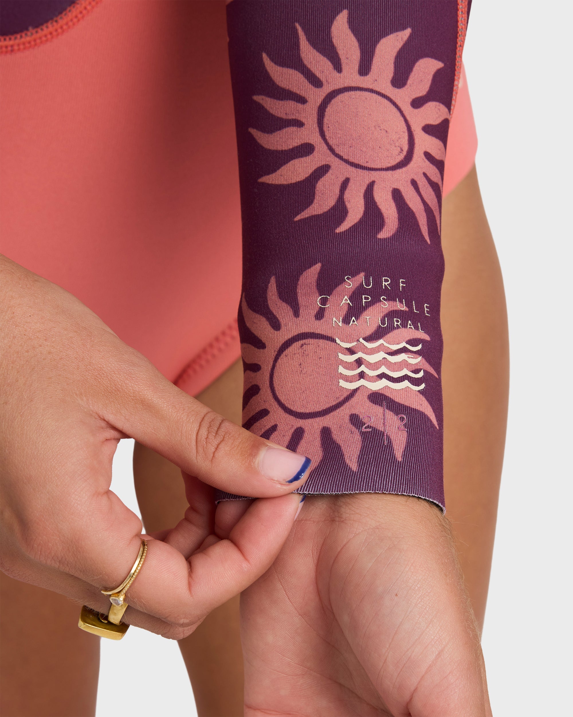 2mm Salty Dayz Long Sleeve Springsuit - Eggplant