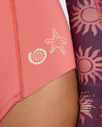2mm Salty Dayz Long Sleeve Springsuit - Eggplant