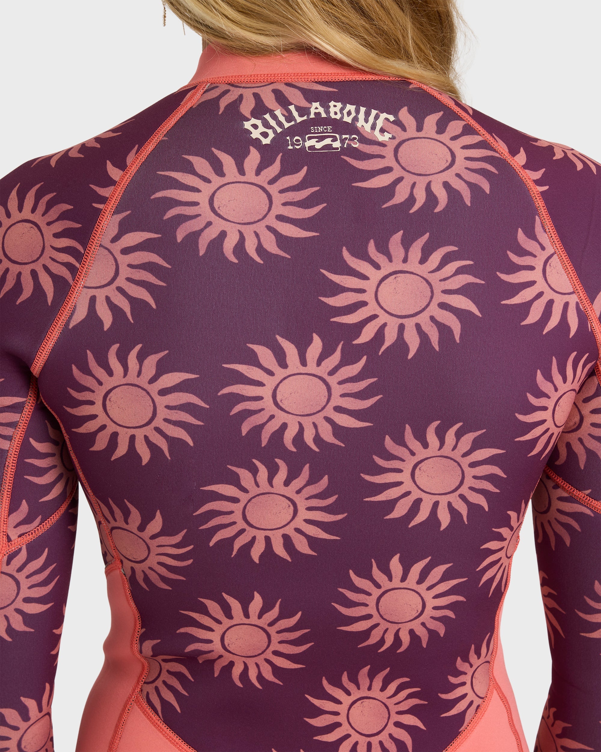 2mm Salty Dayz Long Sleeve Springsuit - Eggplant