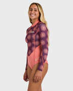 2mm Salty Dayz Long Sleeve Springsuit - Eggplant