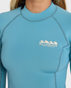 2mm Spring Fever Long Sleeve Springsuit - Surf Blue