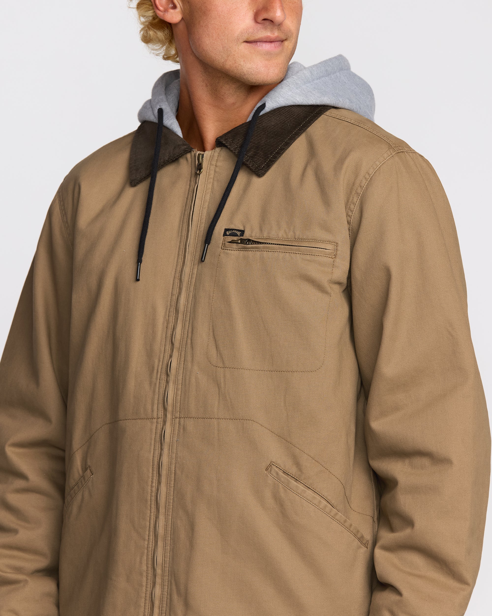 A/Div Barlow Hooded Jacket - Clay