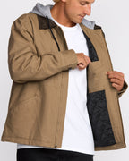 A/Div Barlow Hooded Jacket - Clay