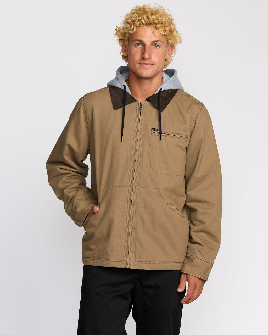 A/Div Barlow Hooded Jacket - Clay