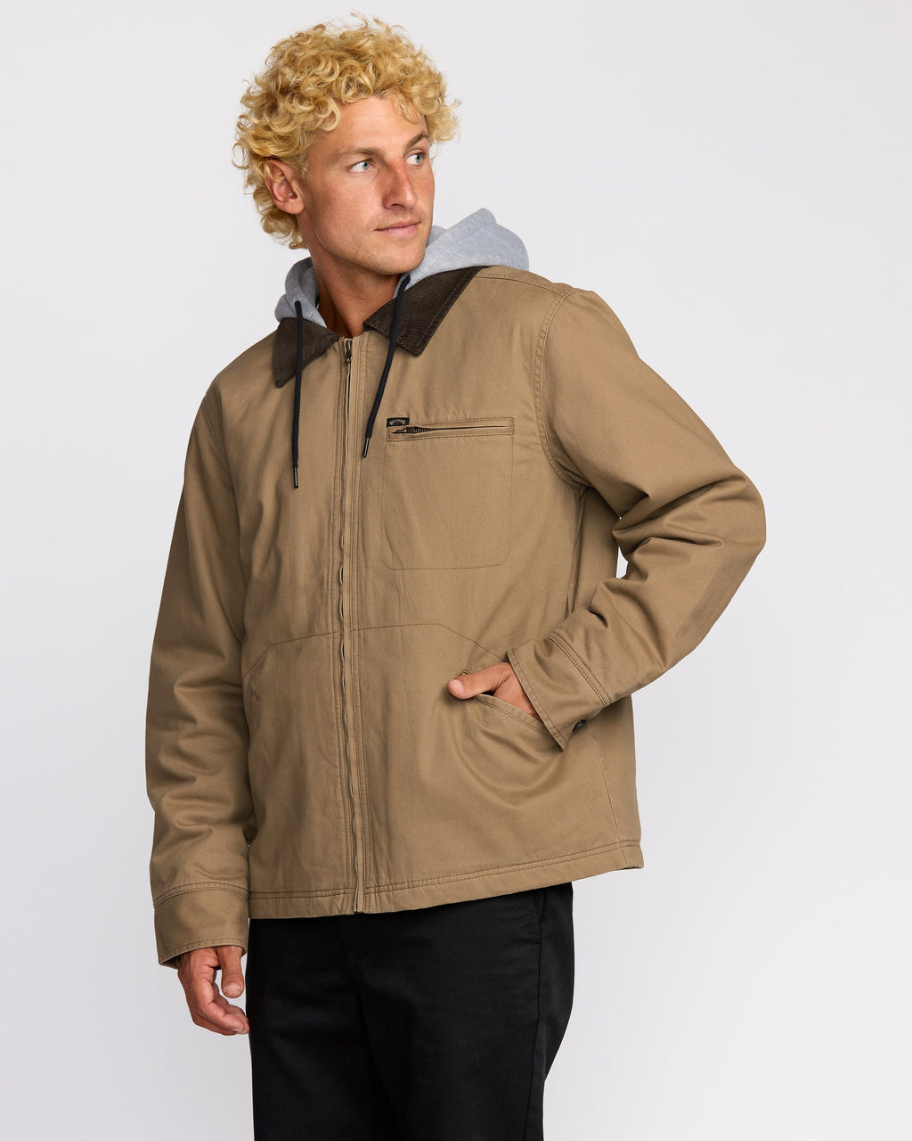 A/Div Barlow Hooded Jacket - Clay