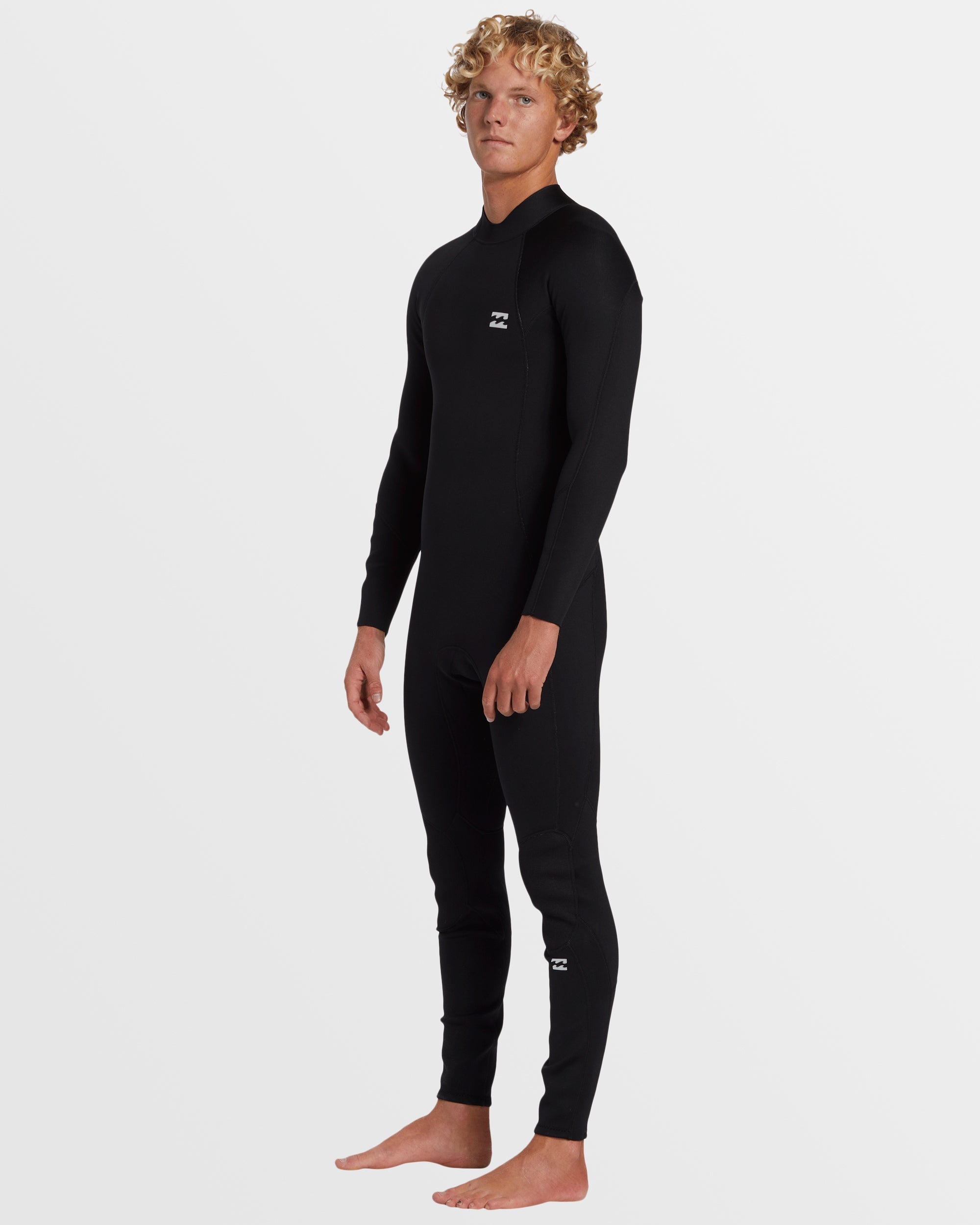 3/2mm Foil GBS Back Zip Wetsuit - Black