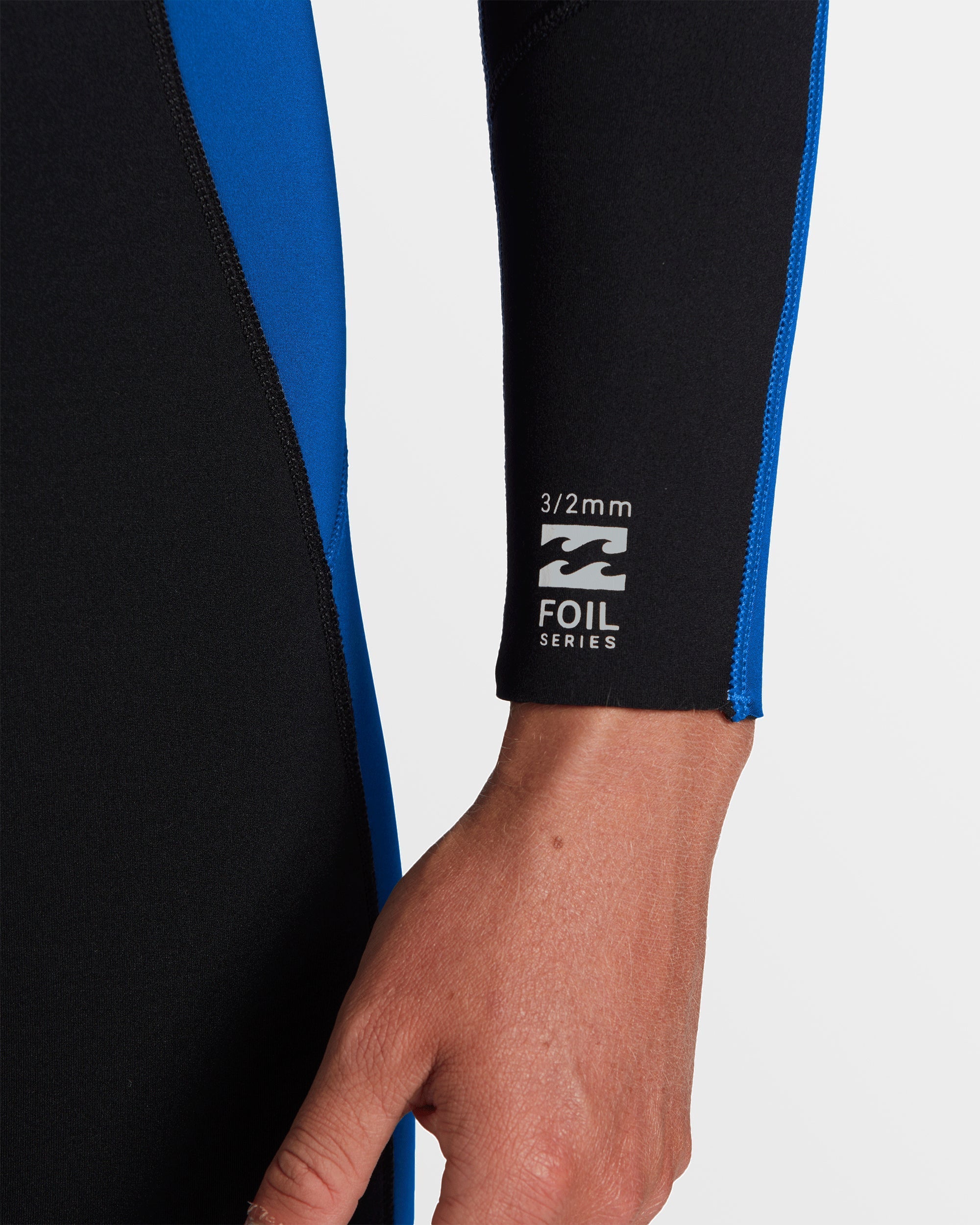 4/3mm Foil GBS Back Zip Wetsuit - Mid Blue