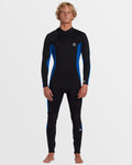 4/3mm Foil GBS Back Zip Wetsuit - Mid Blue