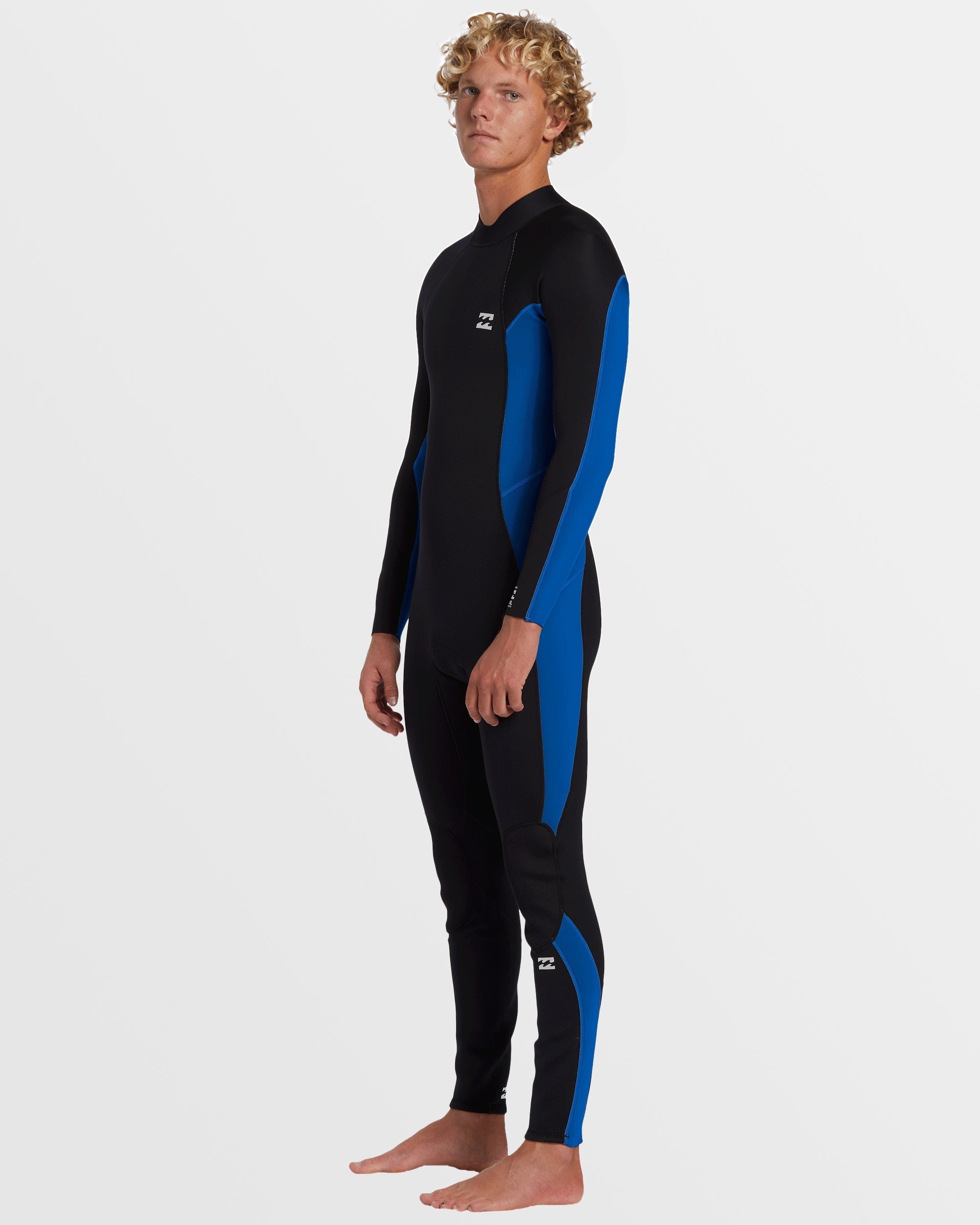 4/3mm Foil GBS Back Zip Wetsuit - Mid Blue