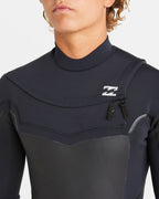 3/2mm Absolute Natural+ Upcycler Liquid Seal Chest Zip Wetsuit - Black