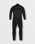 4/3mm Absolute Natural+ Upcycler Welded Chest Zip Wetsuit - Black
