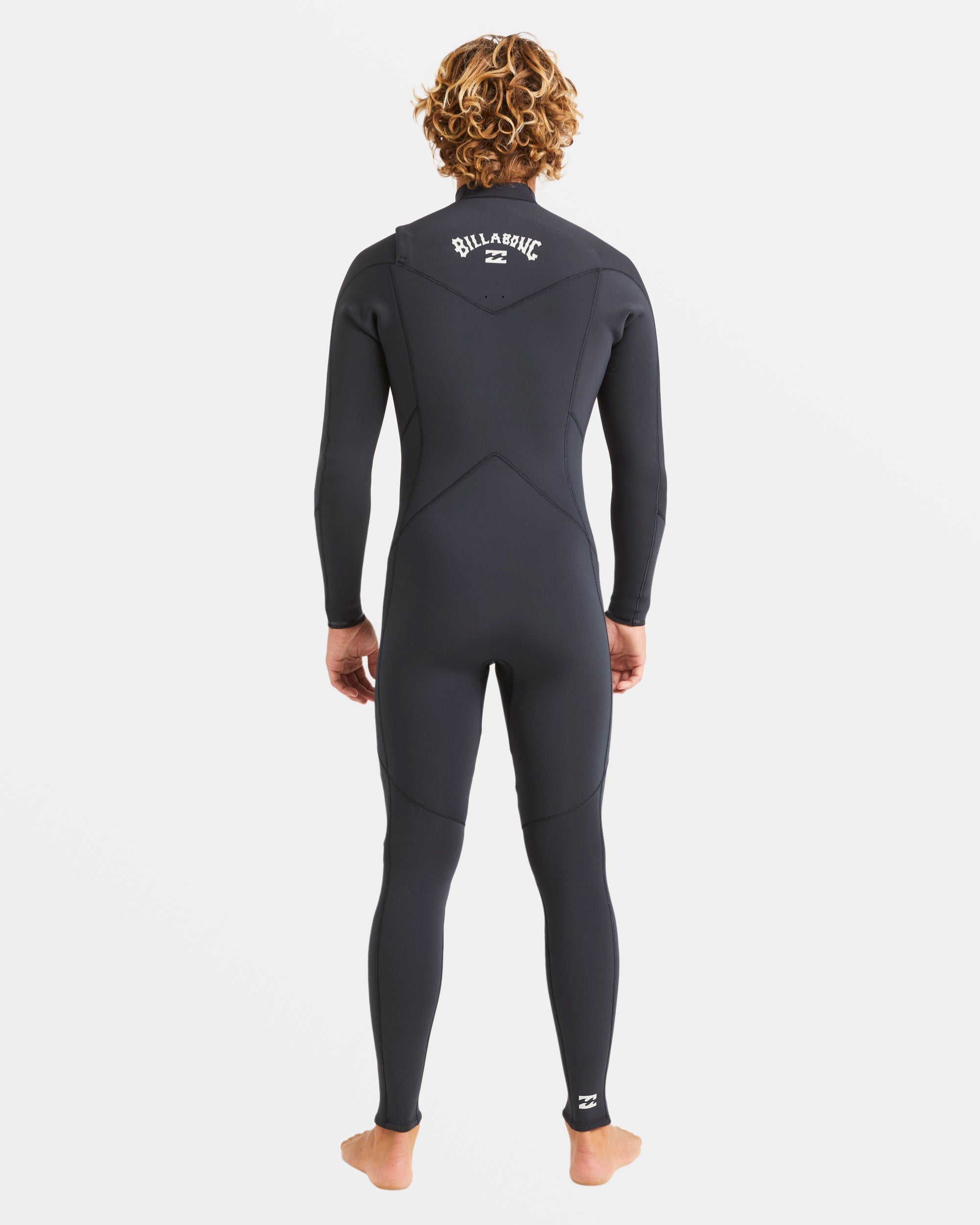 3/2mm Absolute Natural Upcycler GBS Chest Zip Wetsuit - Black