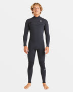 3/2mm Absolute Natural Upcycler GBS Chest Zip Wetsuit - Black