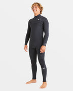 3/2mm Absolute Natural Upcycler GBS Chest Zip Wetsuit - Black