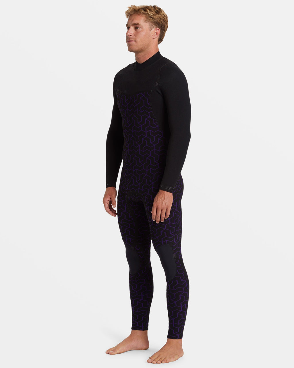 3/2mm Furnace Natural Upcycler GBS Chest Zip Wetsuit - Black