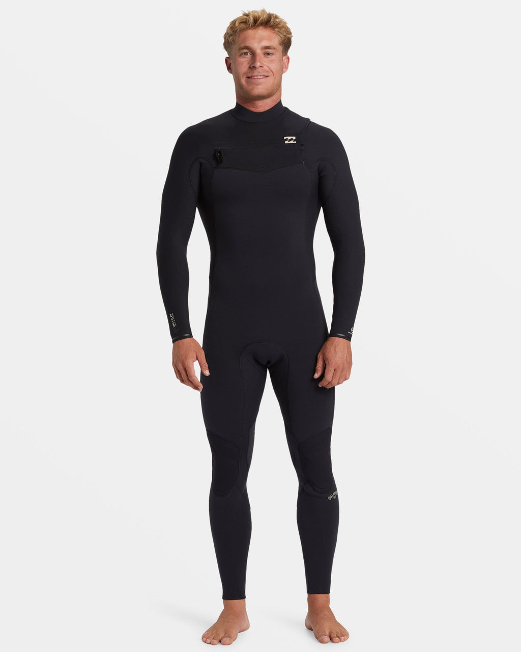 3/2mm Revolution Natural Upcycler GBS Chest Zip Wetsuit - Black