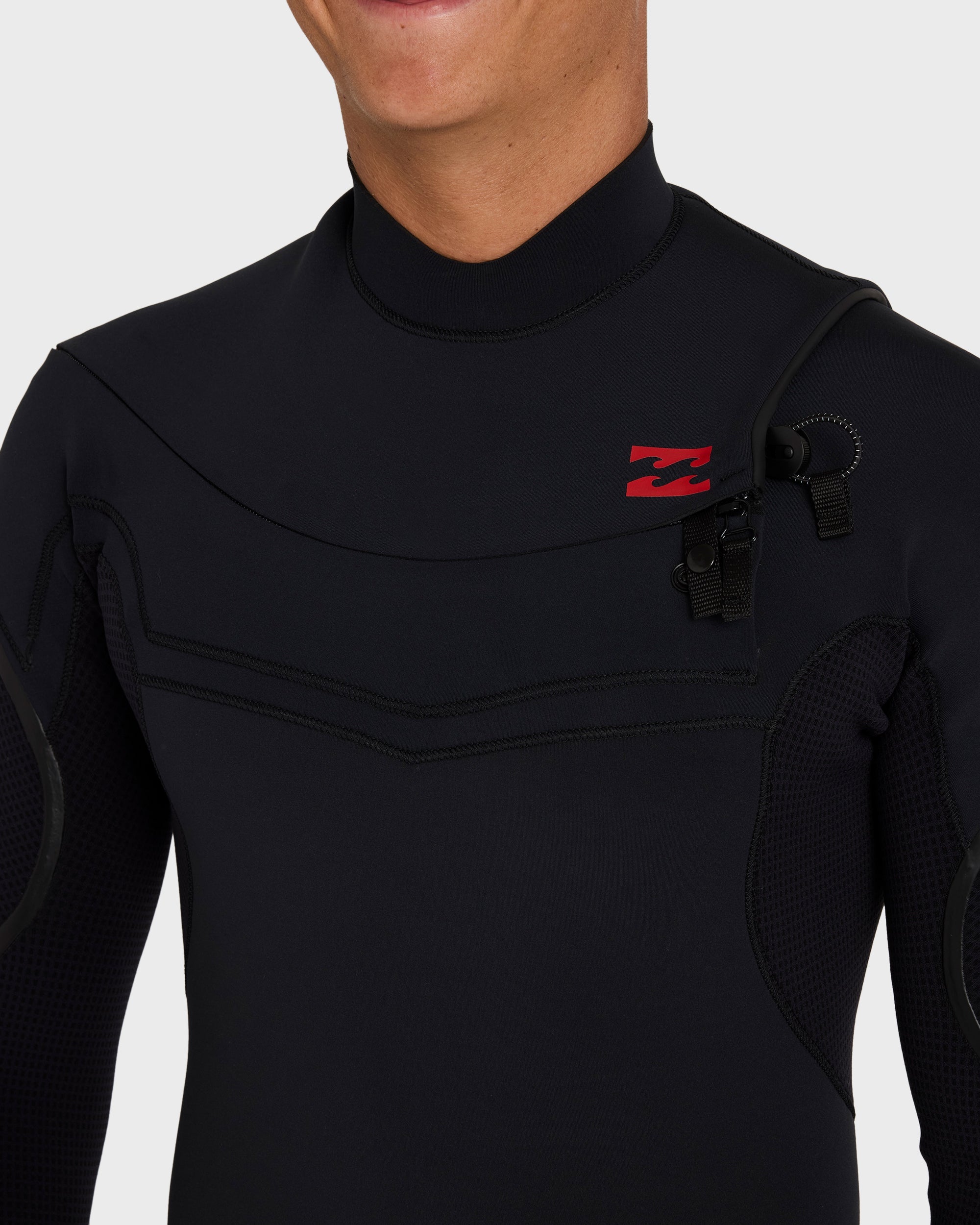 3/2mm Absolute Ultra Chest Zip Full Wetsuit - Black