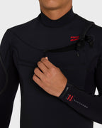 3/2mm Absolute Ultra Chest Zip Full Wetsuit - Black