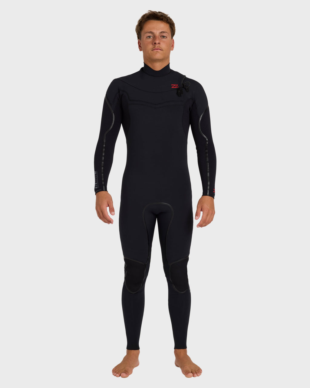 3/2mm Absolute Ultra Chest Zip Full Wetsuit - Black