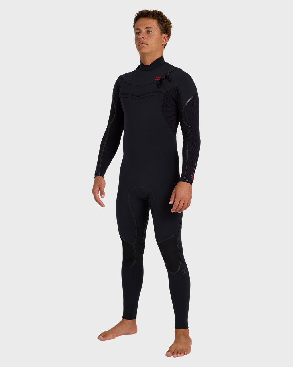 3/2mm Absolute Ultra Chest Zip Full Wetsuit - Black