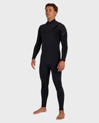 3/2mm Absolute Ultra Chest Zip Full Wetsuit - Black