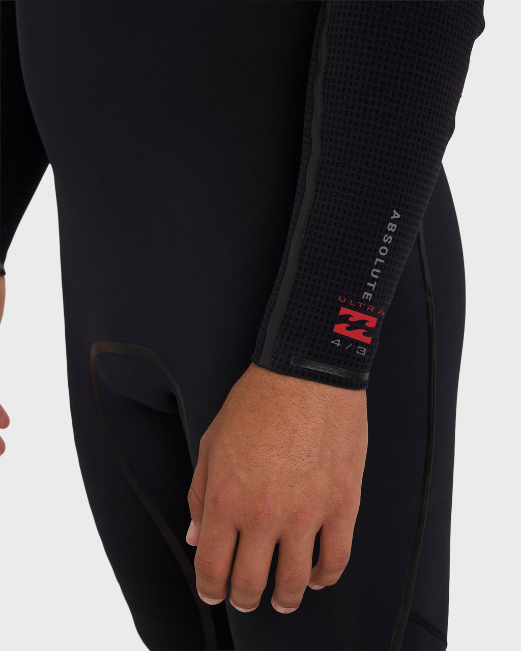 4/3mm Absolute Ultra Chest Zip Full Wetsuit - Black
