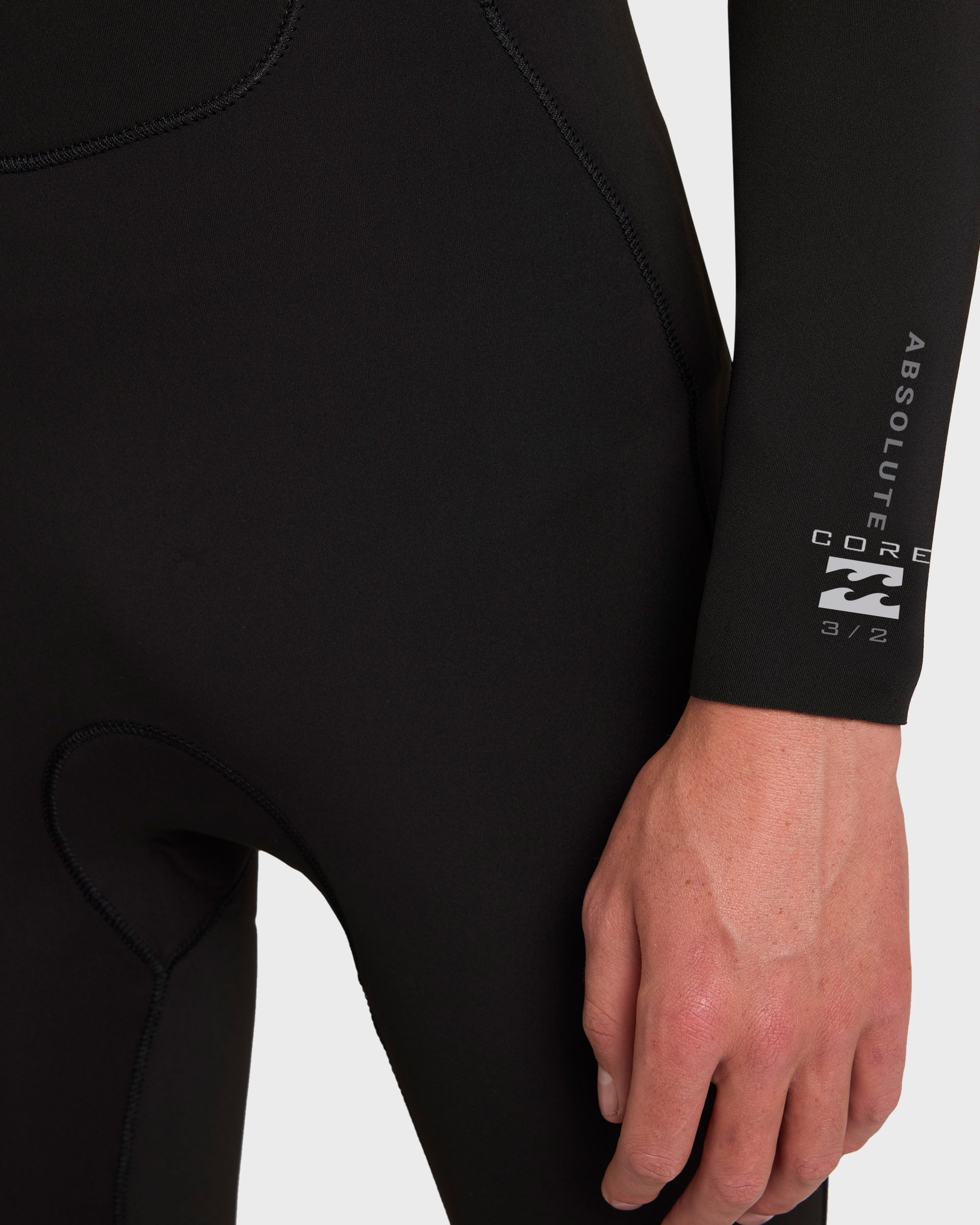 3/2mm Absolute Core GBS Back Zip Full Wetsuit - Black