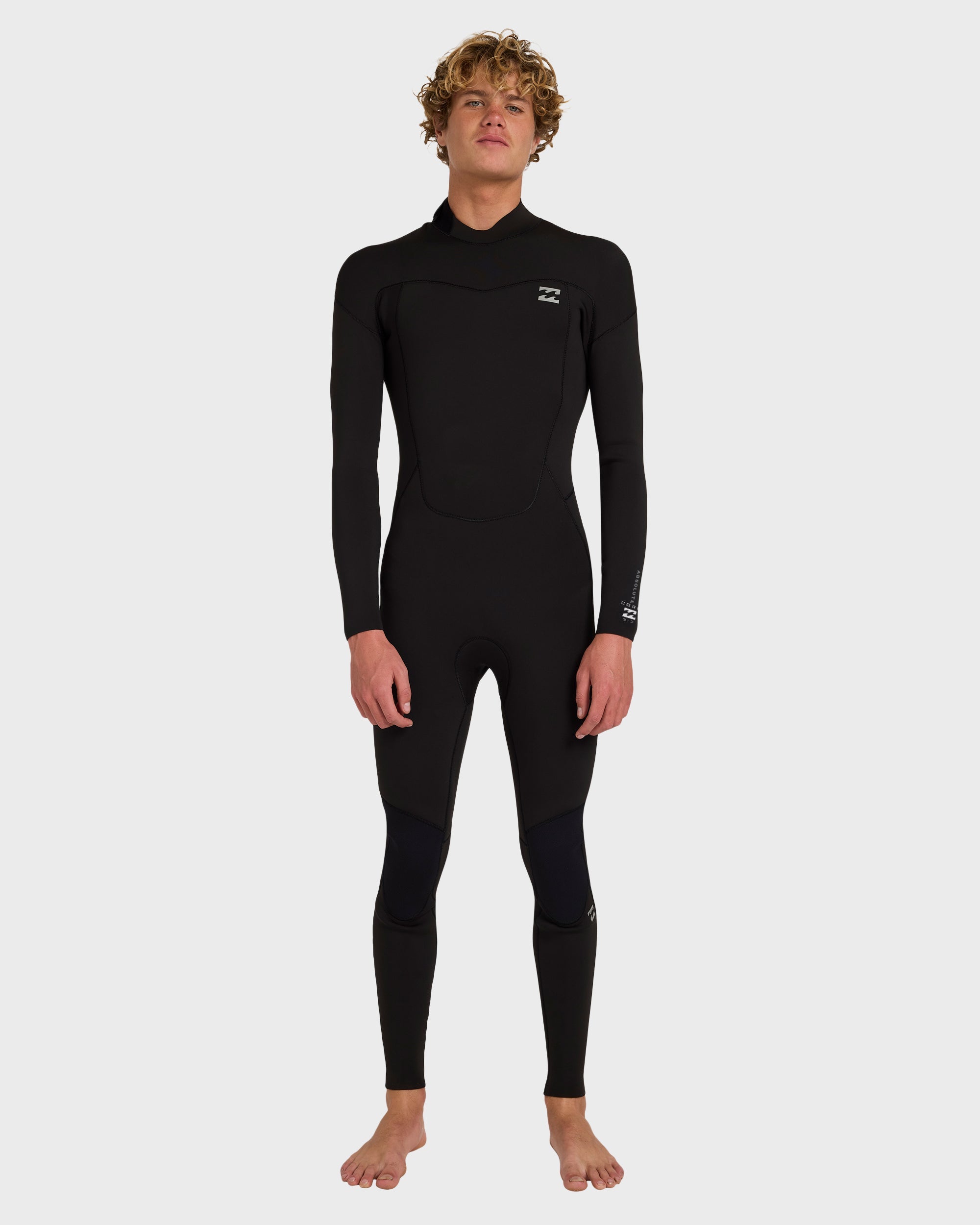 3/2mm Absolute Core GBS Back Zip Full Wetsuit - Black