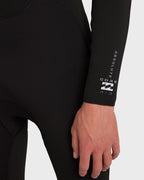 4/3mm Absolute Core Back Zip Full Wetsuit - Black