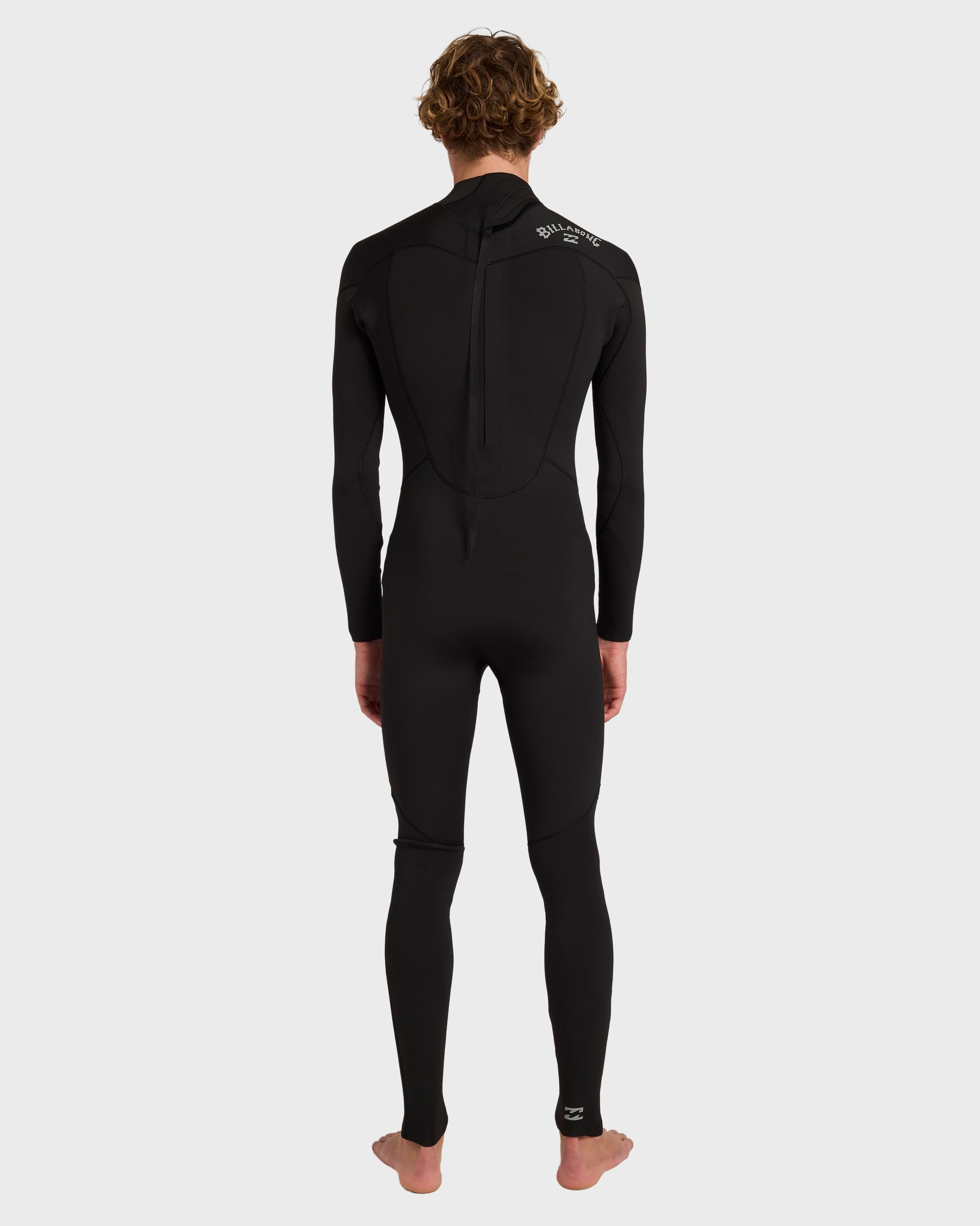 4/3mm Absolute Core Back Zip Full Wetsuit - Black