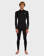 4/3mm Absolute Core Back Zip Full Wetsuit - Black