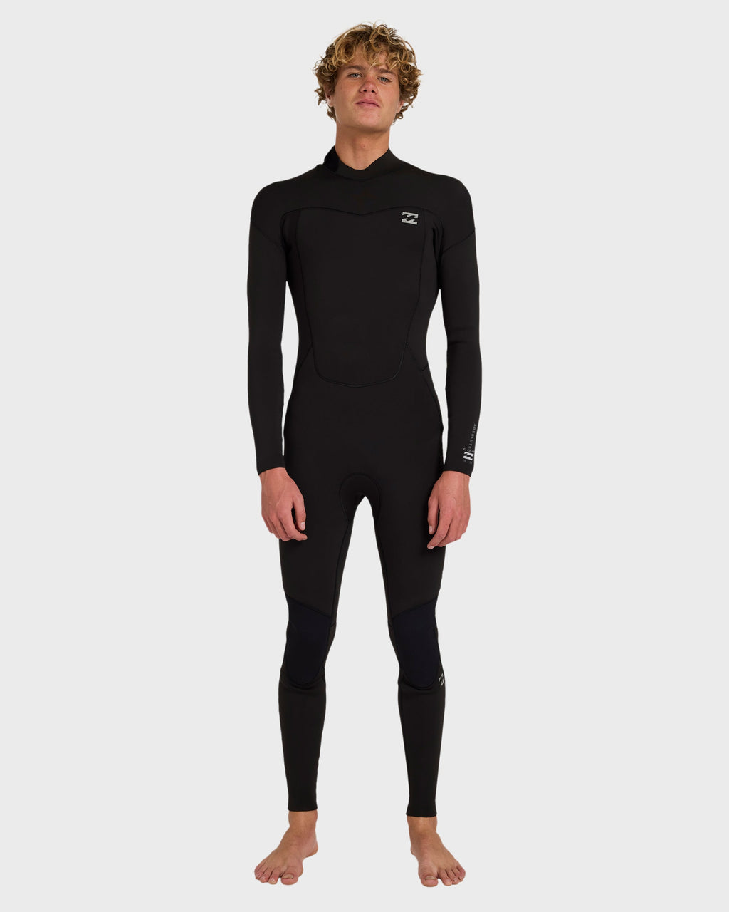 4/3mm Absolute Core Back Zip Full Wetsuit - Black