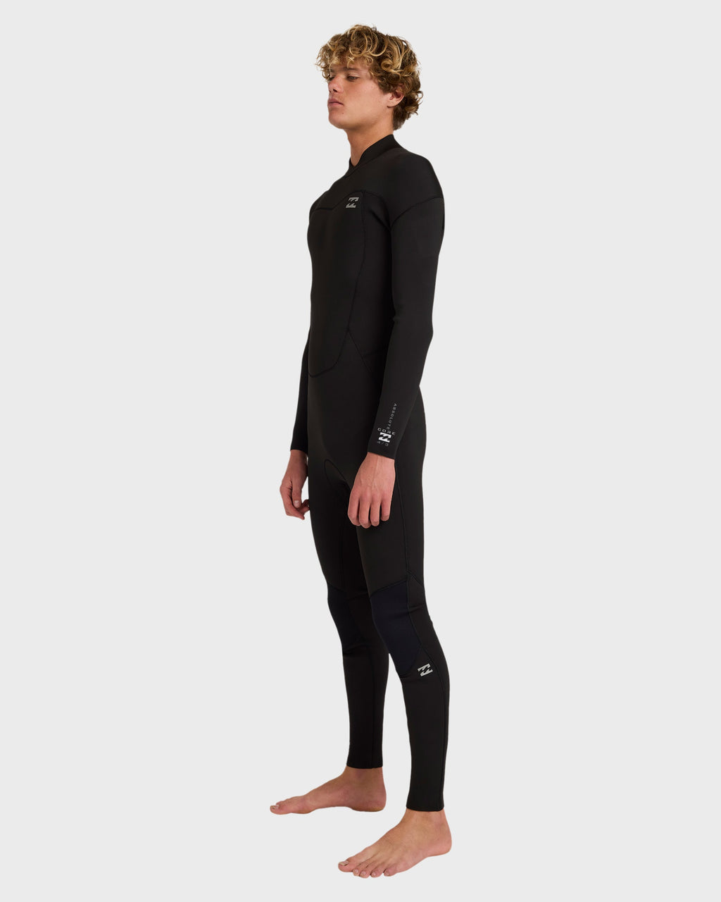 4/3mm Absolute Core Back Zip Full Wetsuit - Black